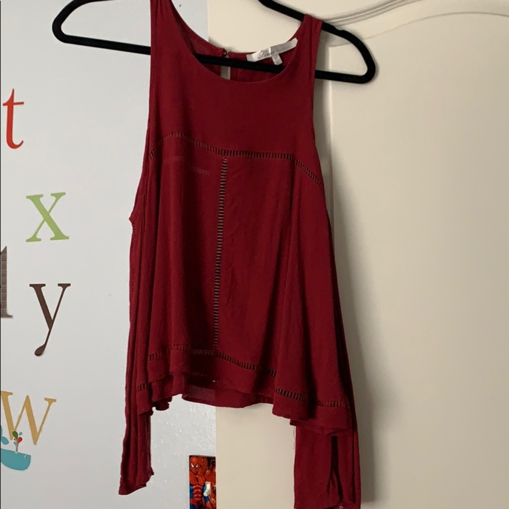 Cold shoulder top